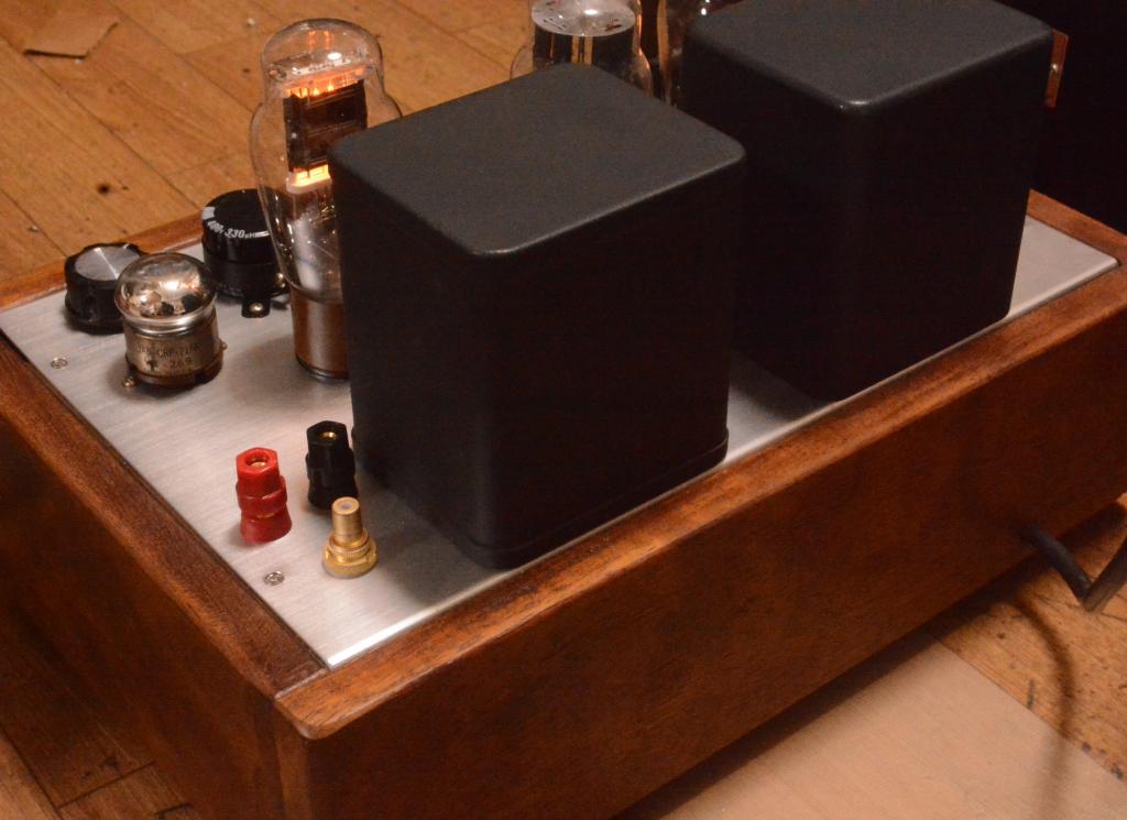 10Y/VT-25/VT-62/801 stereo tube amplifier Western Electric, Jorgen schou transformer * 117 V spec