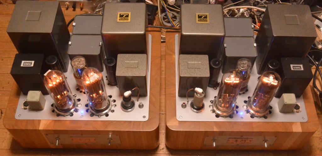 211/845 drive 211/845 tube amplifier monoblock x 2 * TANGO X-10S, NC-20F * 230V spec