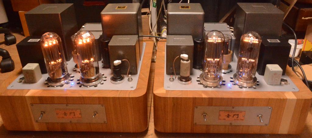 211/845 drive 211/845 tube amplifier monoblock x 2 * TANGO X-10S, NC-20F * 230V spec