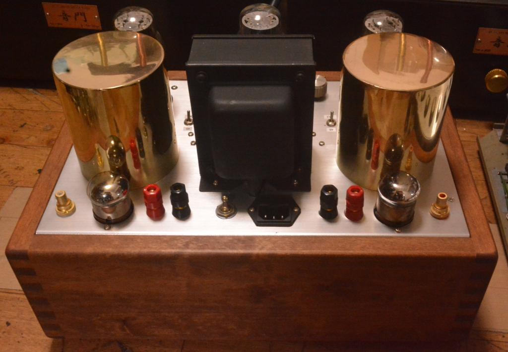 45/2A3 SE stereo tube amplifier Jorgen schou transformer, Sakura case * exRARE