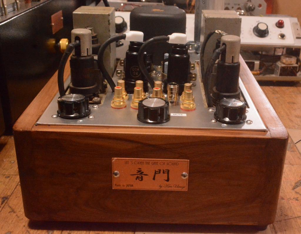 50s  year Langevin 116B preamplifier matching pair with phono block * ALL 6J7 tubes
