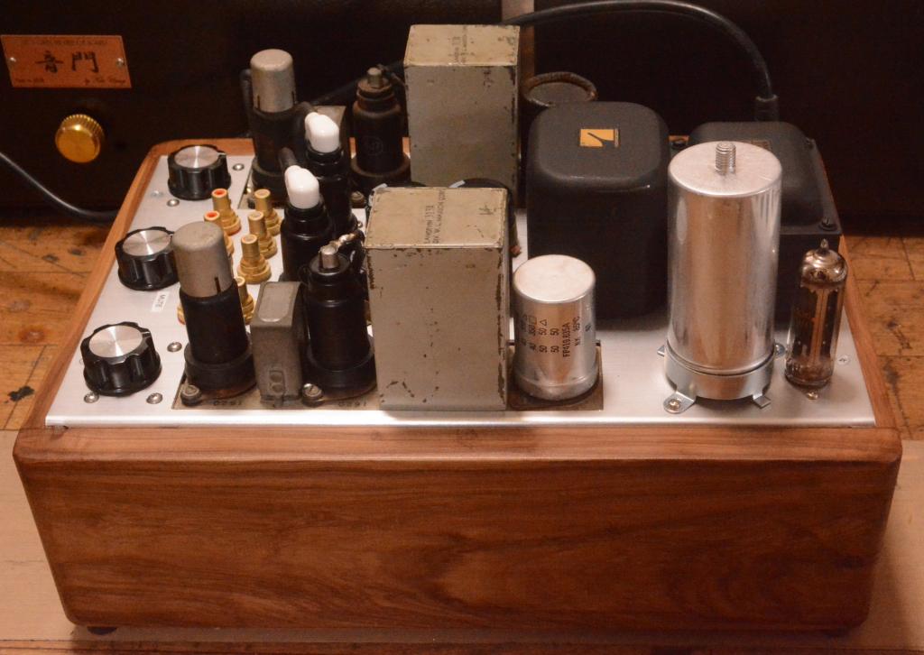 50s year Langevin 116B preamplifier matching pair with phono block * ALL 6J7 tubes
