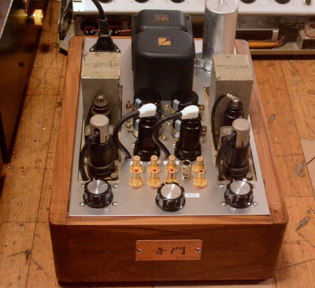 50s year Langevin 116B preamplifier matching pair with phono block * ALL 6J7 tubes