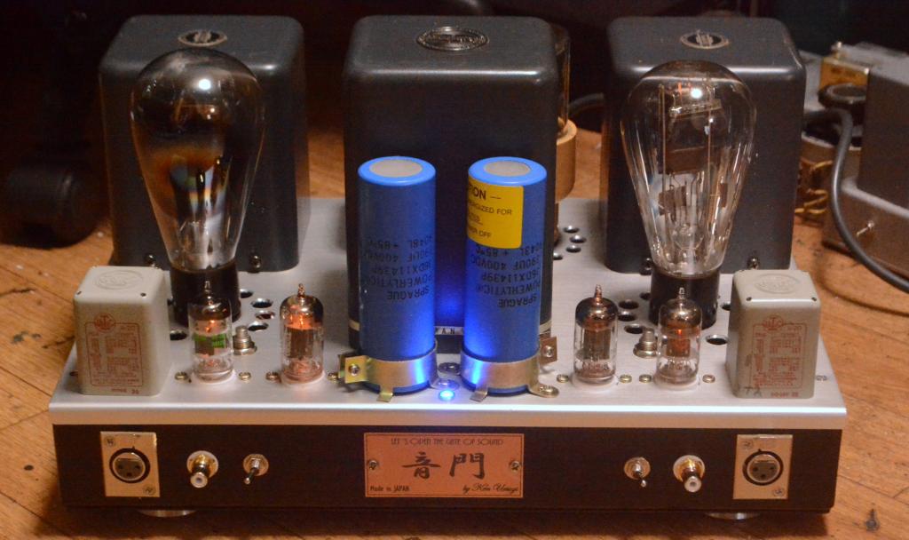 50 tube SE stereo amplifier pure class A1 * All transformer are TAMURA