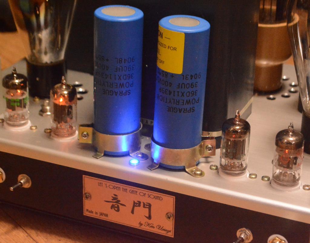 50 tube SE stereo amplifier pure class A1 * All transformer are TAMURA