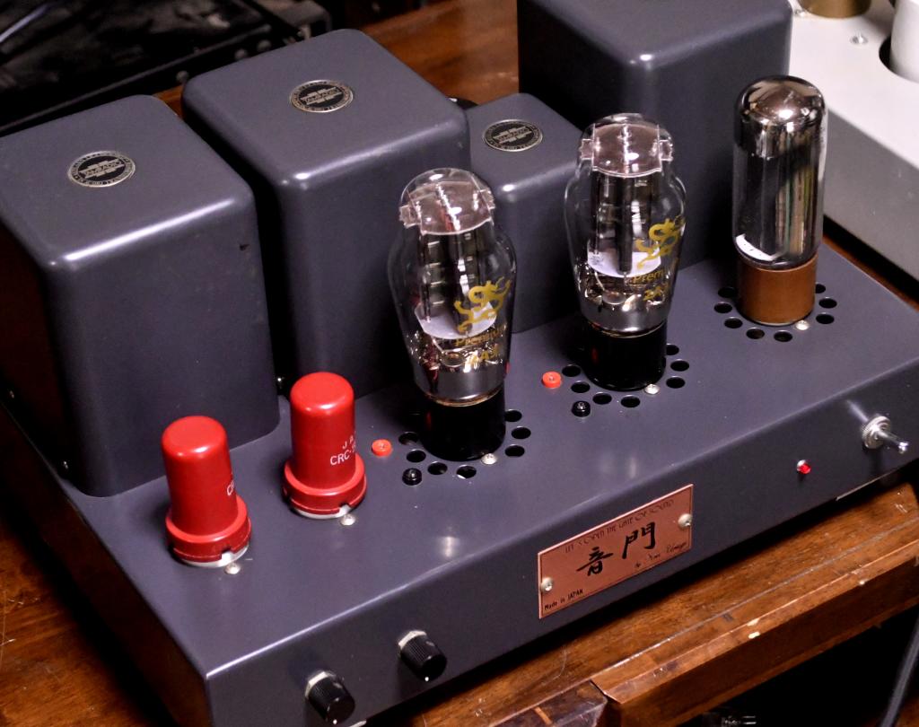 45/2A3 SE tube amplifier 717A tube drive with All TAMURA transformer 100V spec * Perfect sound !