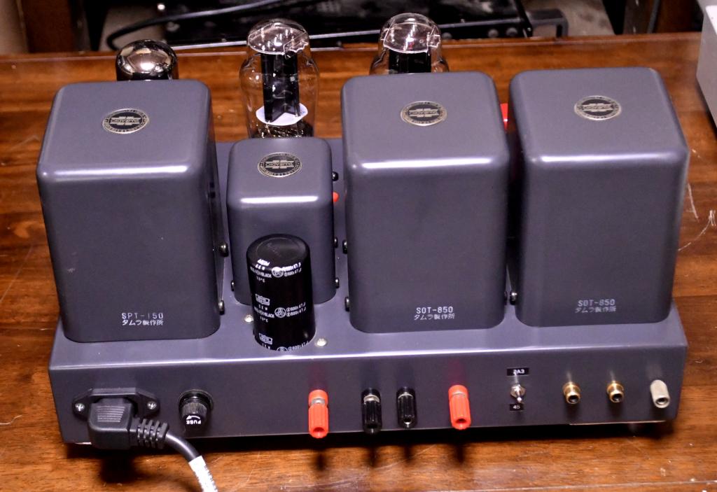 45/2A3 SE tube amplifier 717A tube drive with All TAMURA transformer 100V spec * Perfect sound !
