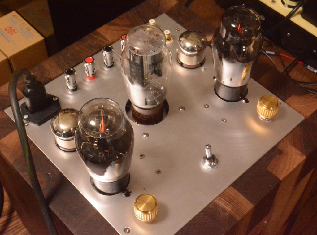 "The Tesseract" 47 SE tube amplifier 2W output * All tubes included