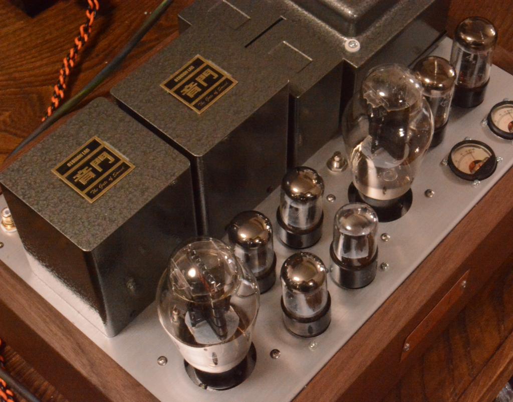 300B stereo tube amplifier class A1, 8W output
