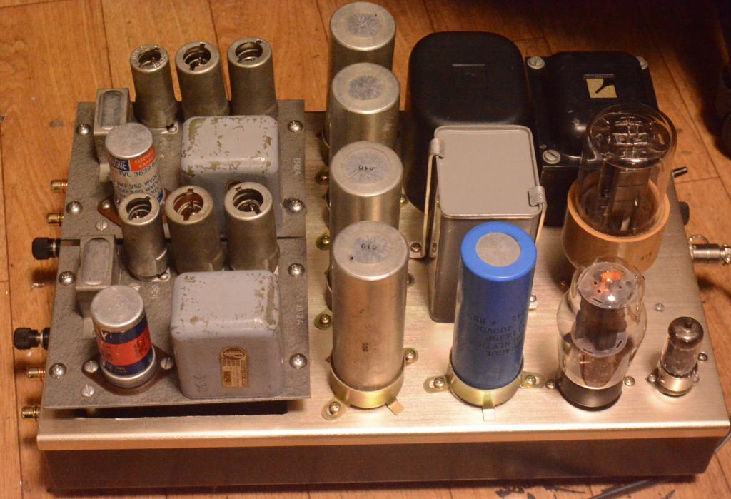 50s year Peerless (Altec) 1512A phono preamplifier for MC/MM cartridge