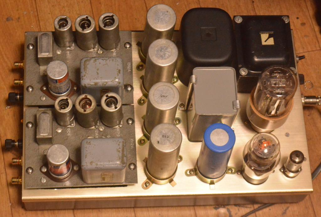 50s year Peerless (Altec) 1512A phono preamplifier for MC/MM cartridge
