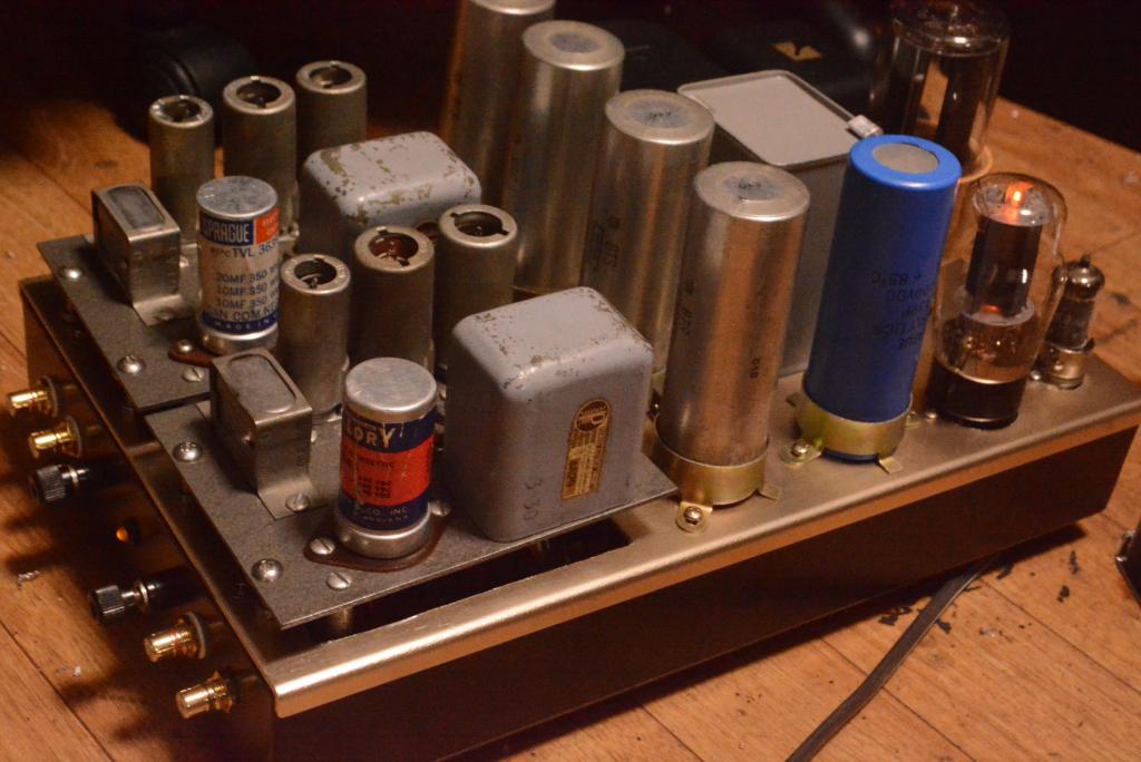 50s year Peerless (Altec) 1512A phono preamplifier for MC/MM cartridge