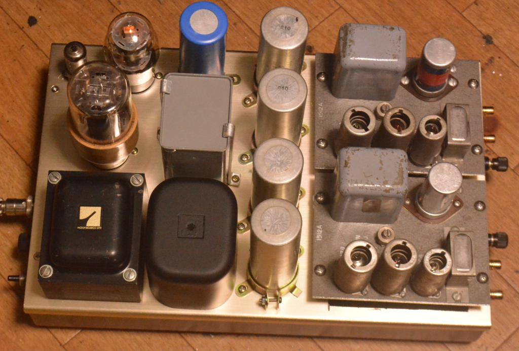 50s year Peerless (Altec) 1512A phono preamplifier for MC/MM cartridge