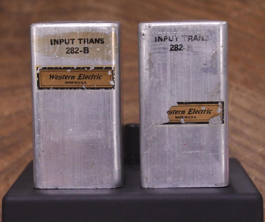 EXTRA RARE !!! Western Electric 282B line, step up transformer step up ratio 1:10