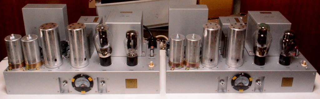 Western Electric 91A type tube amplifier replica monoblock x 2