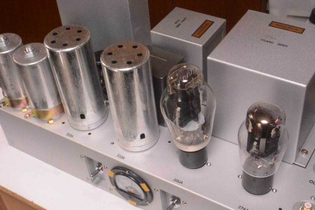 Western Electric 91A type tube amplifier replica monoblock x 2