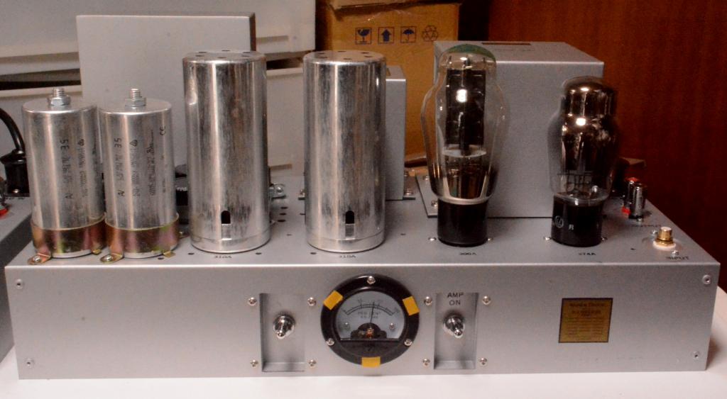 Western Electric 91A type tube amplifier replica monoblock x 2