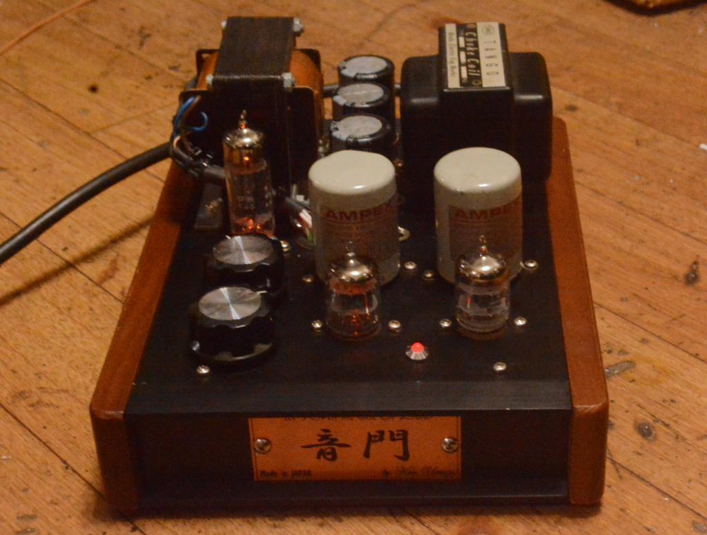  WE396A preamp tube amplifier with Ampex output transformer and Telefulken power trans