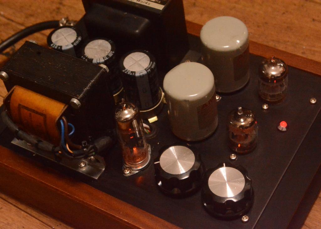  WE396A preamp tube amplifier with Ampex output transformer and Telefulken power trans