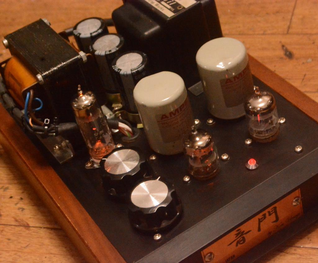  WE396A preamp tube amplifier with Ampex output transformer and Telefulken power trans