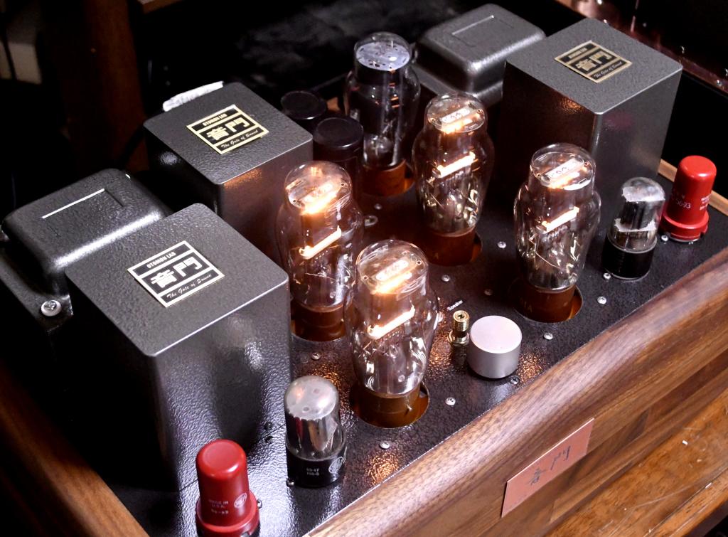 VT-62/801 para SE tube amplifier, headphone amplifier included