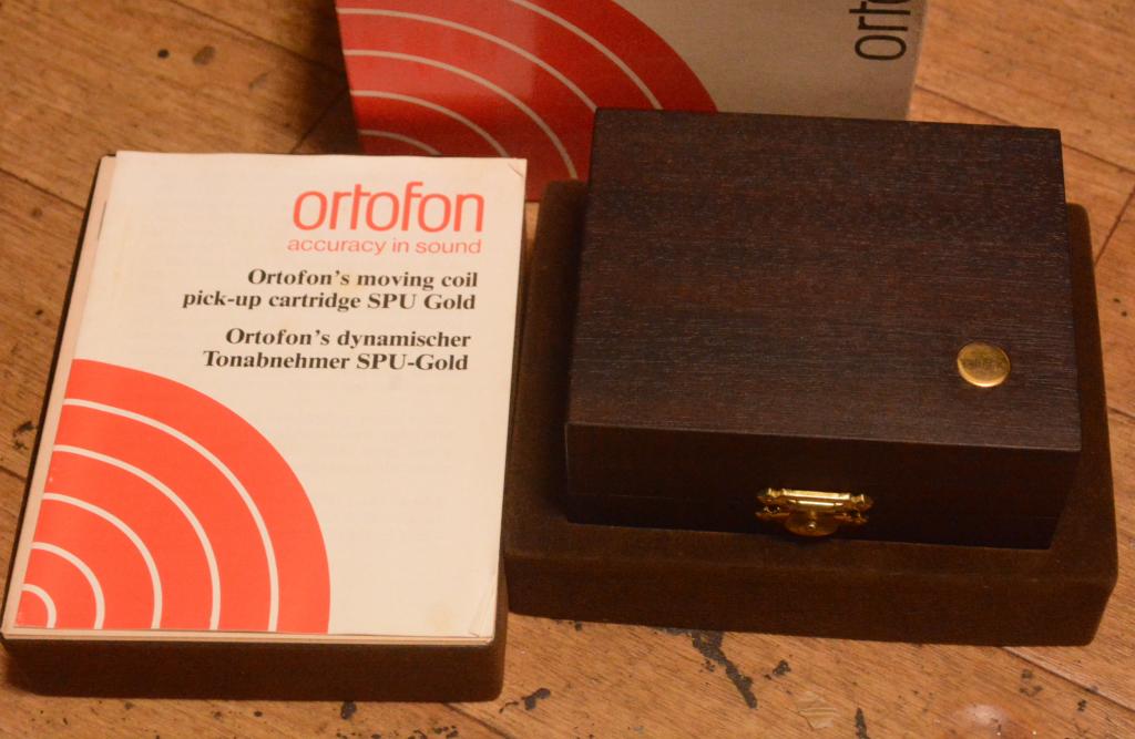 Ortofon SPU-A Gold Limited silver wire * Serial number: 1576