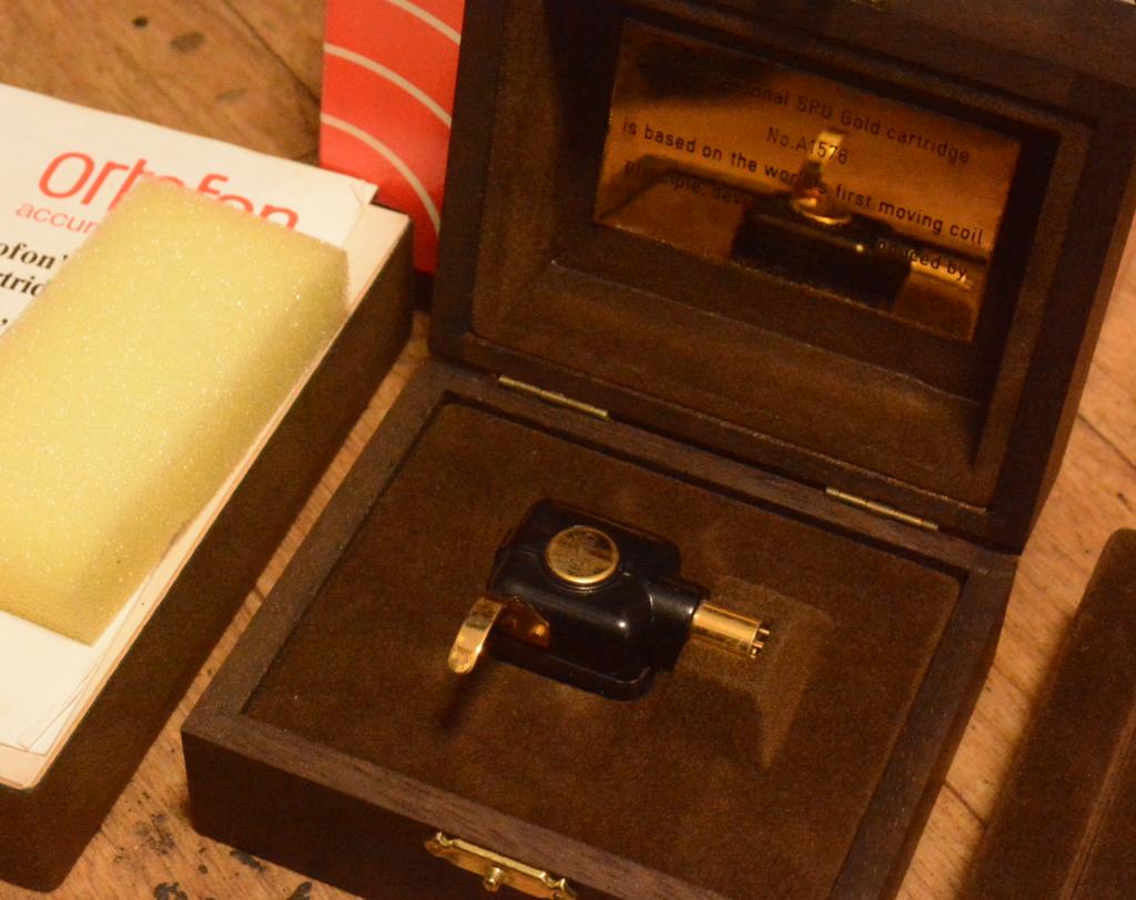 Ortofon SPU-A Gold Limited silver wire * Serial number: 1576