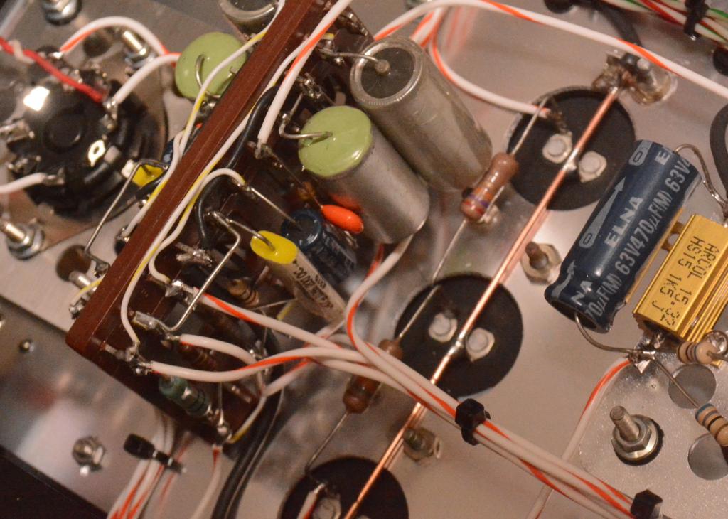 45 SE tube amplifier/preamp/buffer amp driving tube 717A