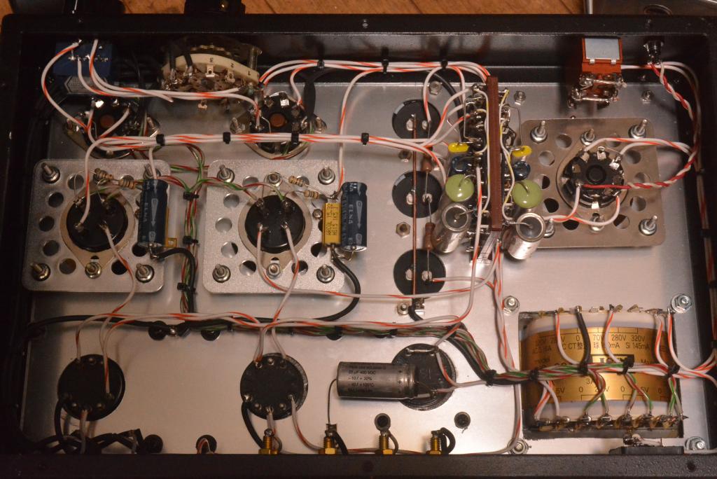 45 SE tube amplifier/preamp/buffer amp driving tube 717A