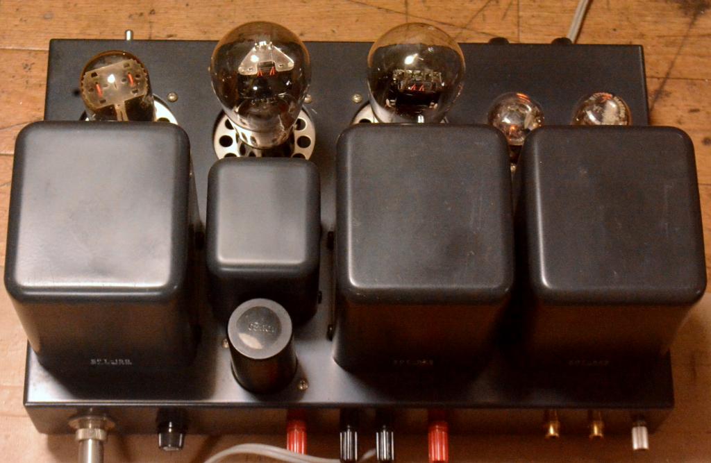 45 SE tube amplifier 717A tube drive with All TAMURA transformer, no tubes include * Perfect sound !