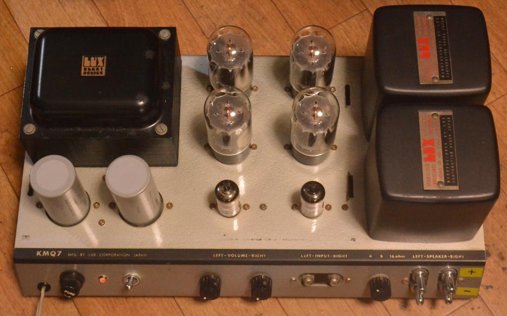 70s year Luxman MQ-7 tube stereo ampilifier * Perfect working condition