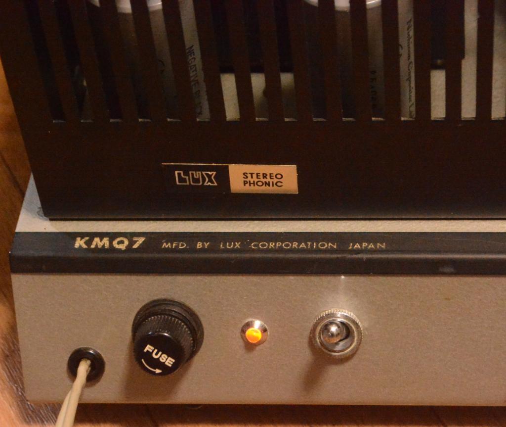 70s year Luxman MQ-7 tube stereo ampilifier * Perfect working condition
