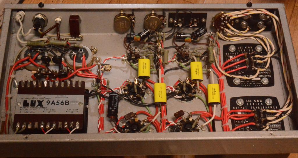 70s year Luxman MQ-7 tube stereo ampilifier * Perfect working condition