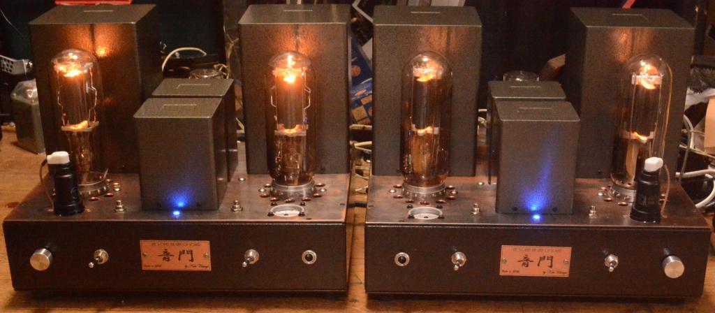 211/845 drive 211/845 tube amplifier monoblock x 2