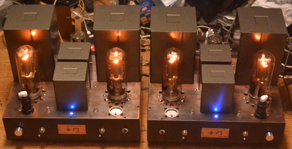 211/845 drive 211/845 tube amplifier monoblock x 2