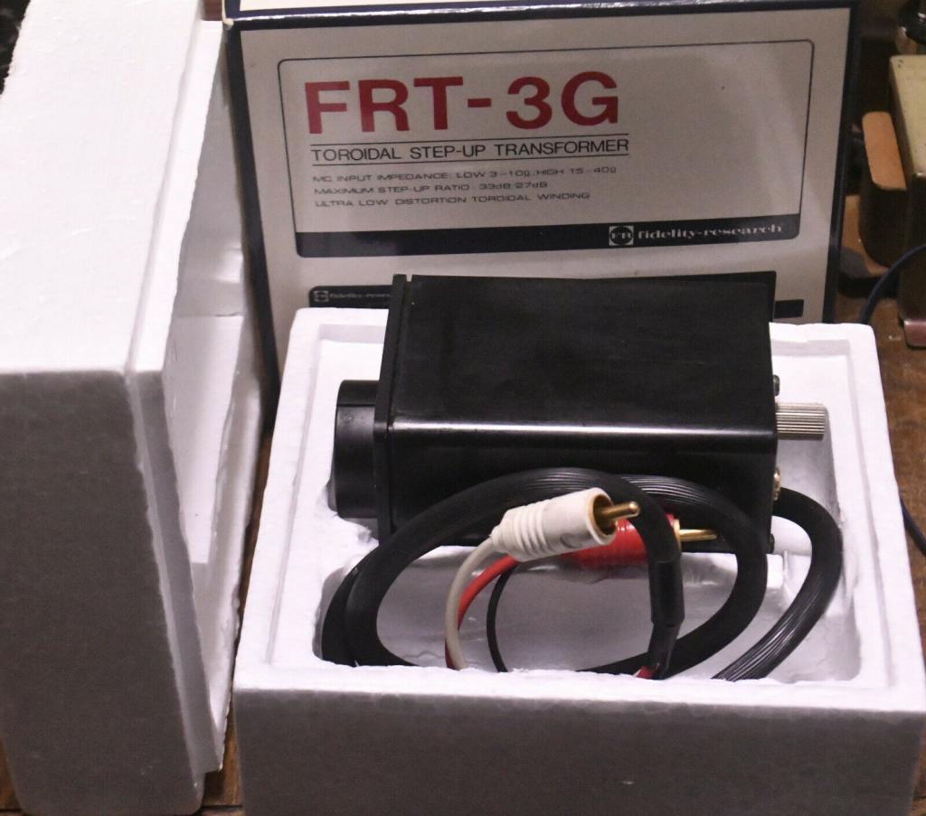 Ex RARE * Fidelity Research FRT-3G step up transformers for all cartridges