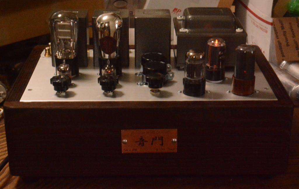 396A-71A tube pre-amplifier, voltage regulator 6SN7-6V6