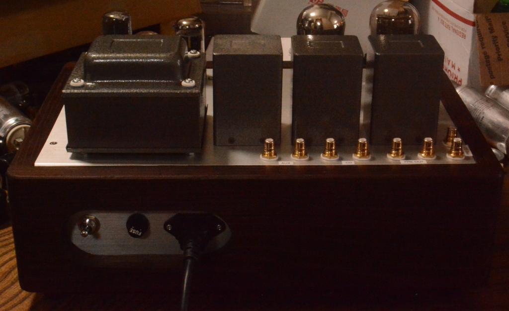 396A-71A tube pre-amplifier, voltage regulator 6SN7-6V6