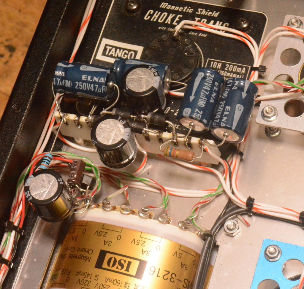 Audio Note Neiro type stereo tube amplifier with all Hirata TANGO