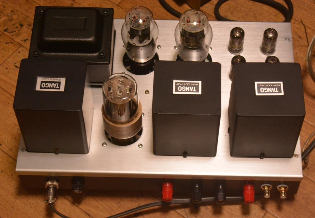Audio Note Neiro type stereo tube amplifier with all Hirata TANGO