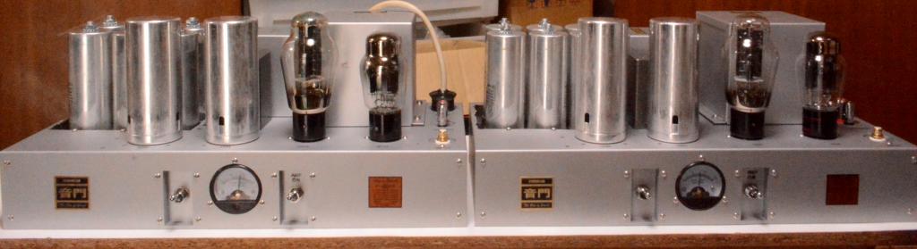 Western Electric 91A type tube amplifier replica monoblock x 2