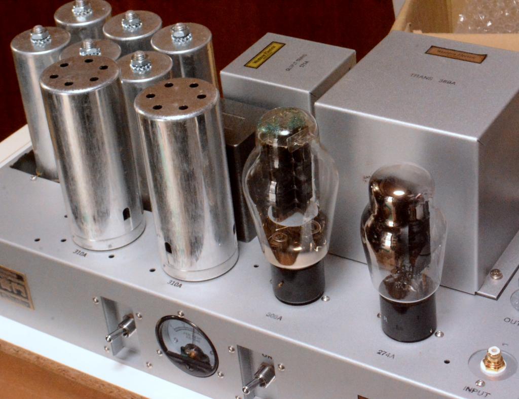 Western Electric 91A type tube amplifier replica monoblock x 2