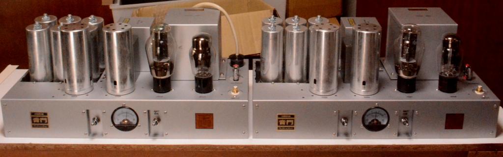 Western Electric 91A type tube amplifier replica monoblock x 2