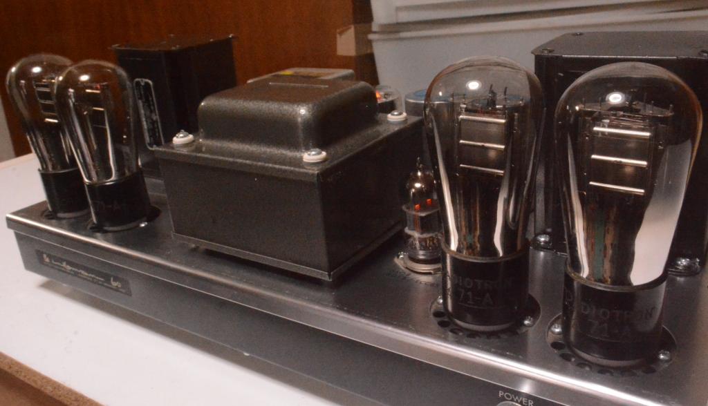 71A PP stereo tube amp with Kenyon T-108 output transformer 100~117V input