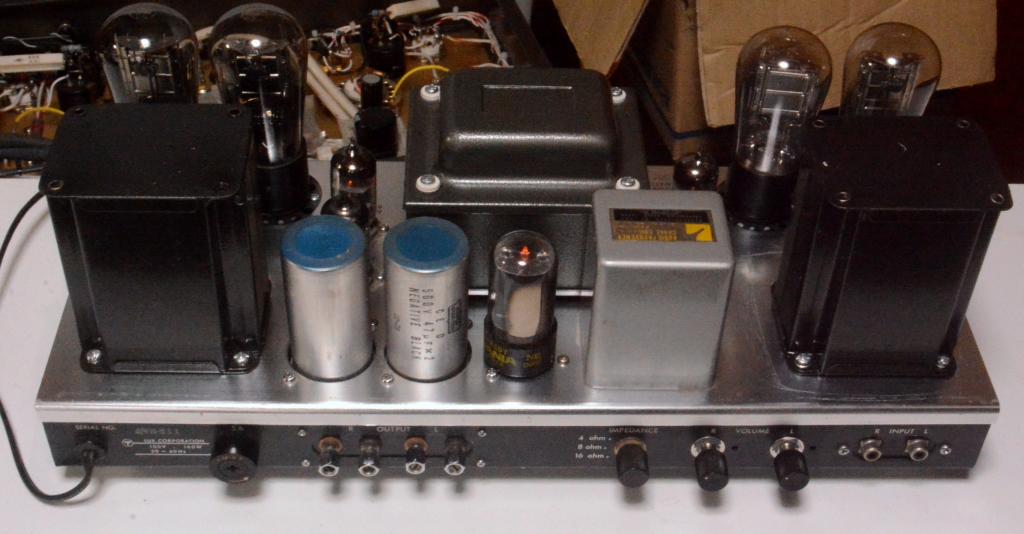 71A PP stereo tube amp with Kenyon T-108 output transformer 100~117V input