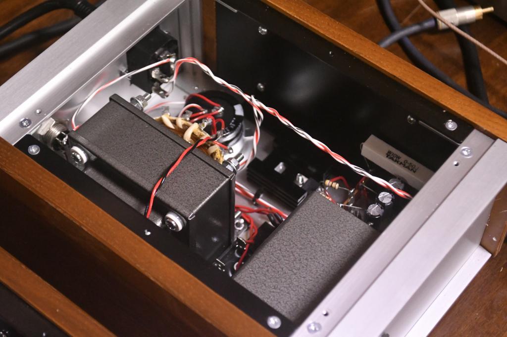 MM phono preamp using D3a tube with seperated power supply
