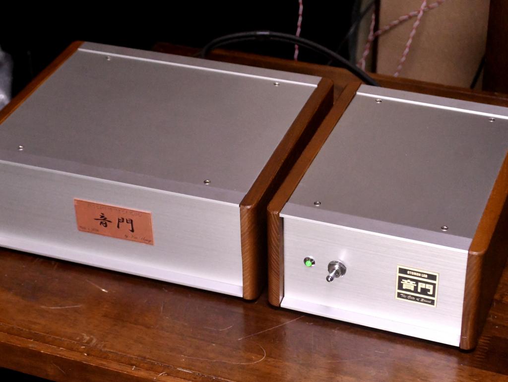 MM phono preamp using D3a tube with seperated power supply