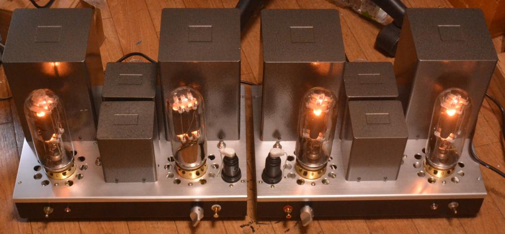 211 drive 211 tube amplifier monoblock x 2 * TANGO X-10S, NC-20F