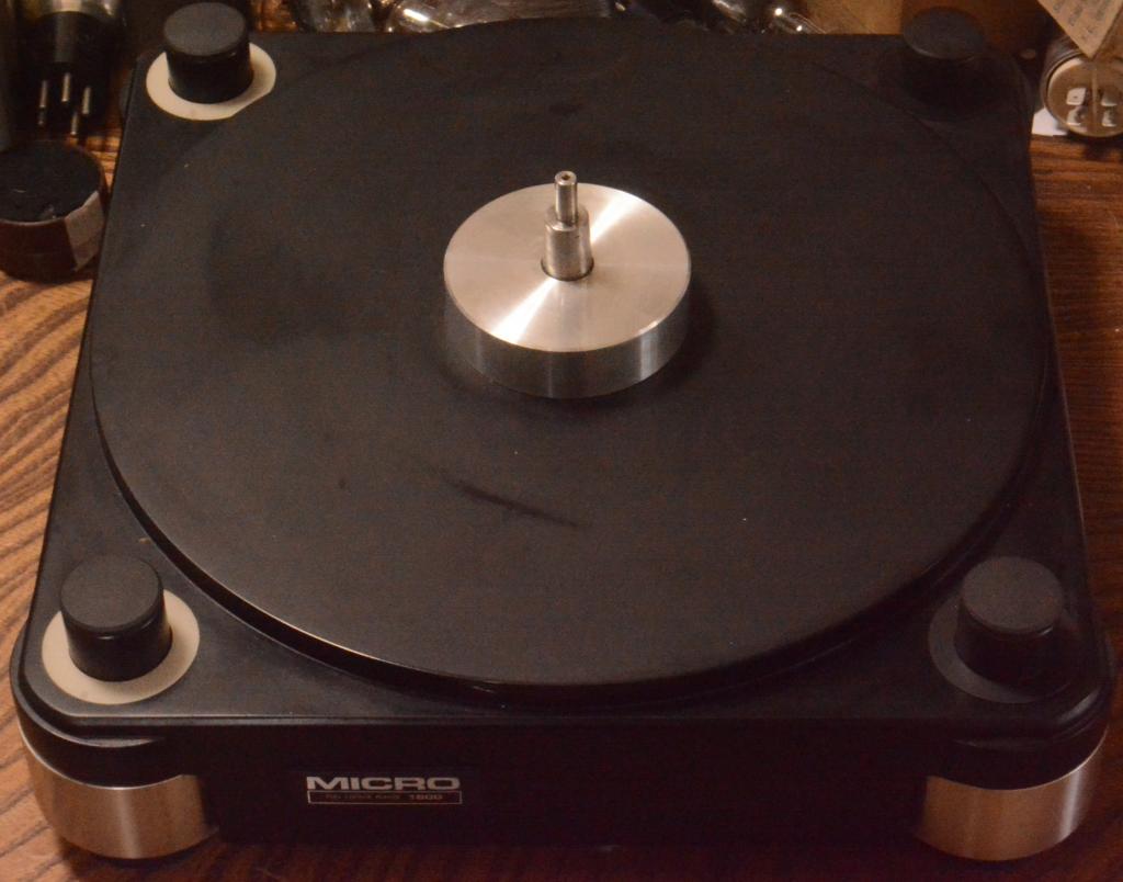 Micro seiki RX-1500 turntable unit without motor