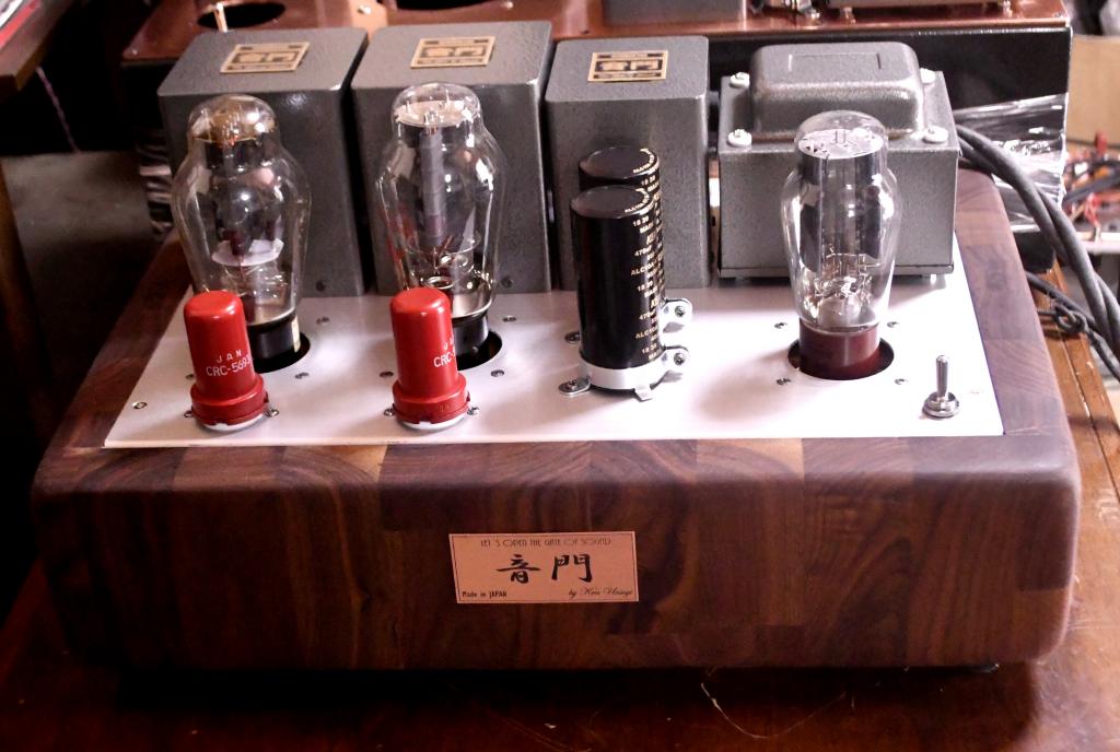 300B stereo tube amplifier class A1, 9W output